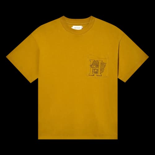 Honor The Gift Mascot Pocket Short-Sleeve Tee 'Mustard'