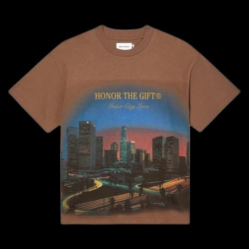 Honor The Gift Nightshift Short-Sleeve Tee 'Brown'