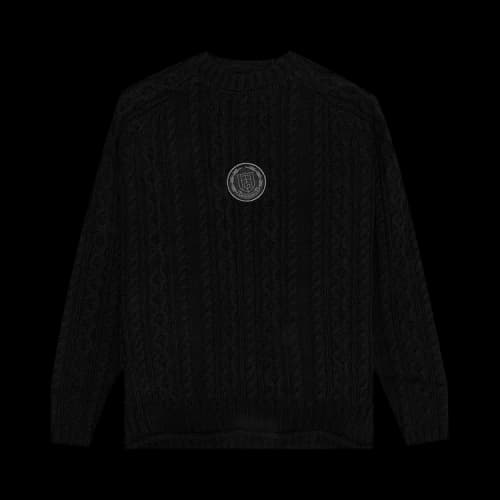 Honor The Gift Cable Knit Jumper 'Black'