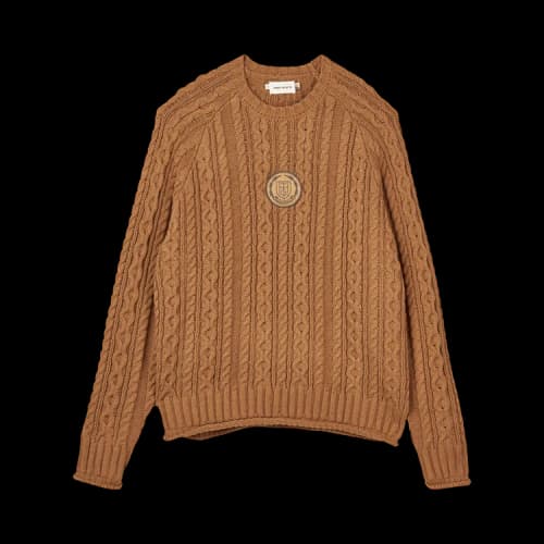 Honor The Gift Cable Knit Jumper 'Tan'