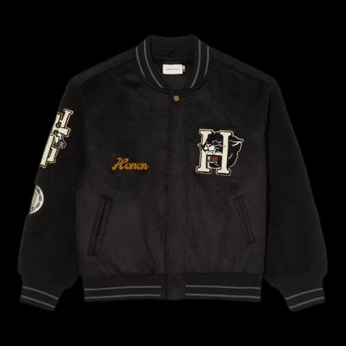 Honor The Gift Letterman Jacket 'Black'
