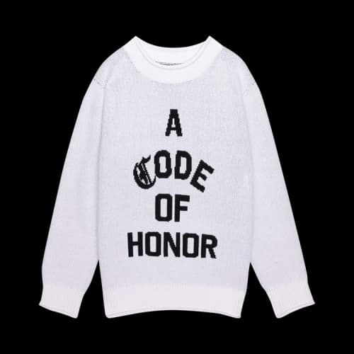 Honor The Gift Code Of Honor Sweater 'White'