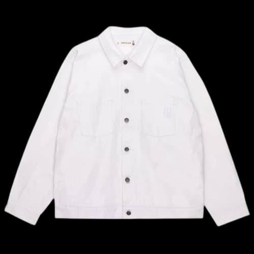Honor The Gift Waxed Denim Trucker Jacket 'White'