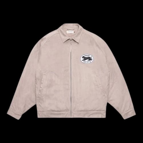 Honor The Gift Sueded Band Jacket 'Grey'