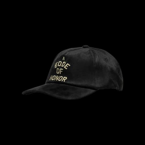 Honor The Gift Los Angeles Leather Cap 'Black'