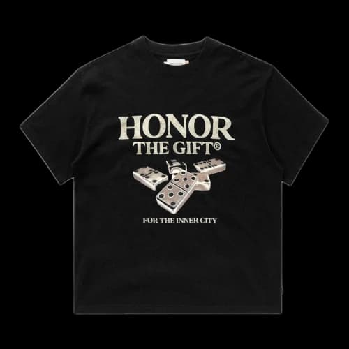 Honor The Gift Dominos Tee 'Black'