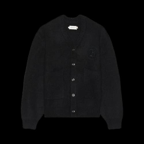Honor The Gift Stamped Patch Cardigan 'Black'