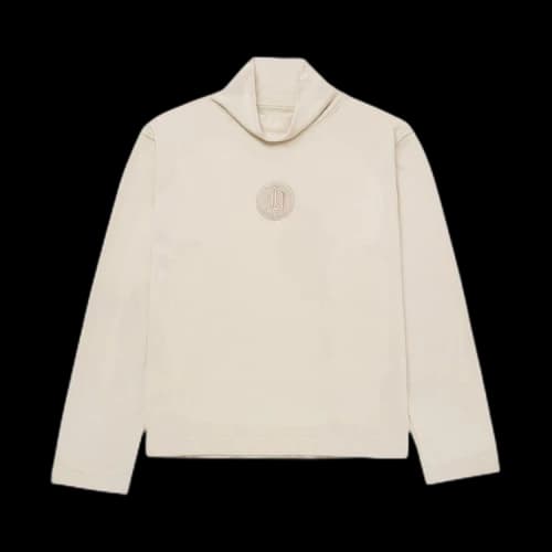 Honor The Gift Stamp Patch Turtleneck 'Bone'