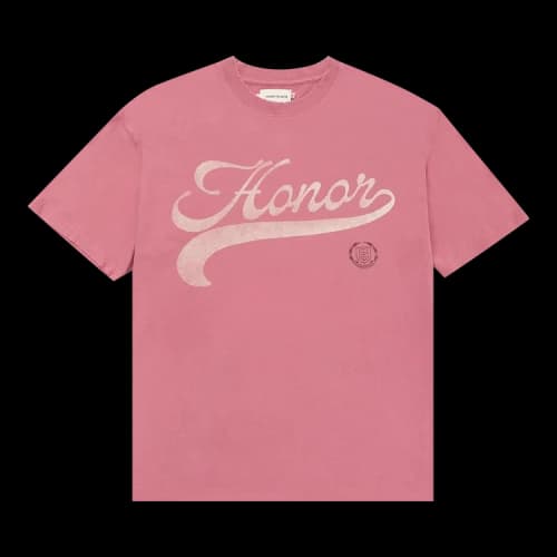 Honor The Gift Holiday Script Tee 'Mauve'