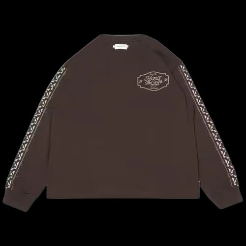 Honor The Gift Pattern Long-Sleeve T-Shirt 'Black'