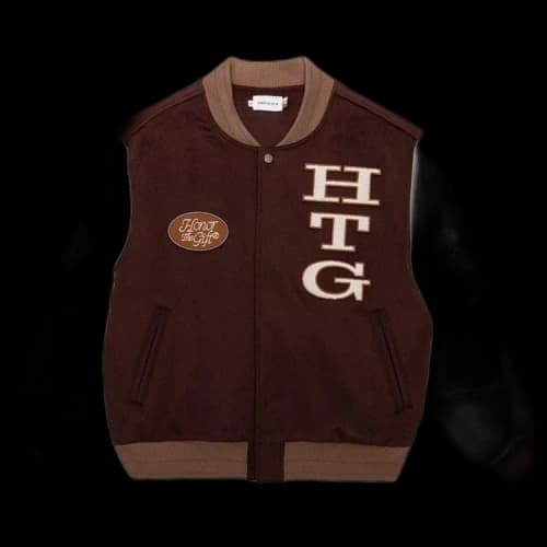 Honor The Gift Letterman Jacket 'Brown'