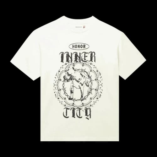 Honor The Gift Barbed Wire Pitbull Short-Sleeve Tee 'Bone'