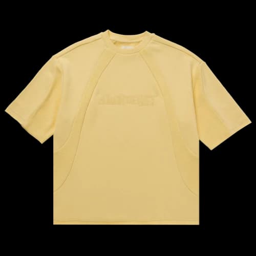 Honor The Gift Short-Sleeve Panel Terry Jumper 'Yellow'
