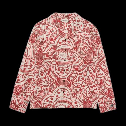 Honor The Gift Long-Sleeve Printed Shirt 'Brick'