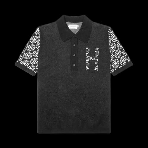 Honor The Gift H Pattern Polo 'Black'