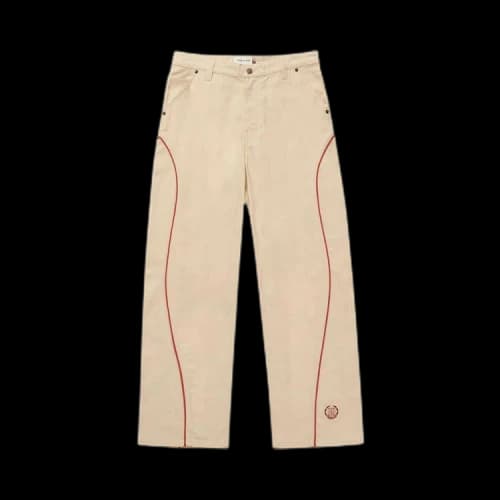 Honor The Gift Canvas Piping Pant 'Bone'