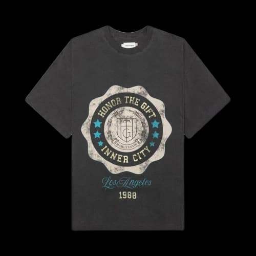 Honor The Gift Seal Logo Tee 'Black'