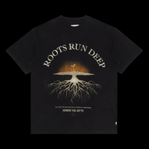 Honor The Gift Roots Run Deep Tee 'Black'