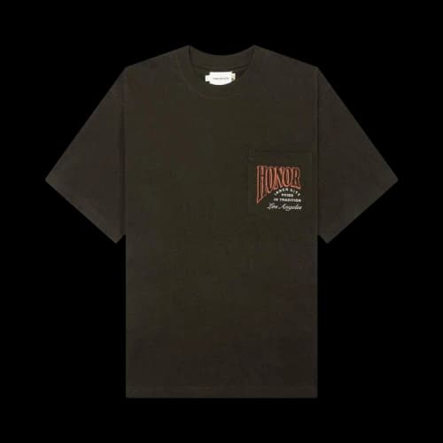 Honor The Gift Cigar Label T-Shirt 'Black'