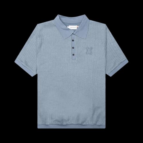 Honor The Gift Knit Polo Shirt 'Blue'