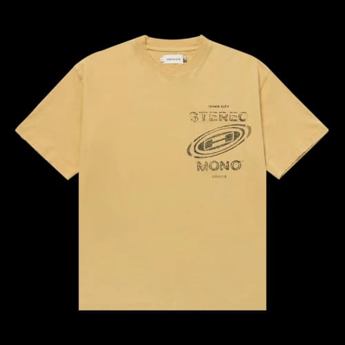 Honor The Gift Stereo Mono Tee 'Yellow'