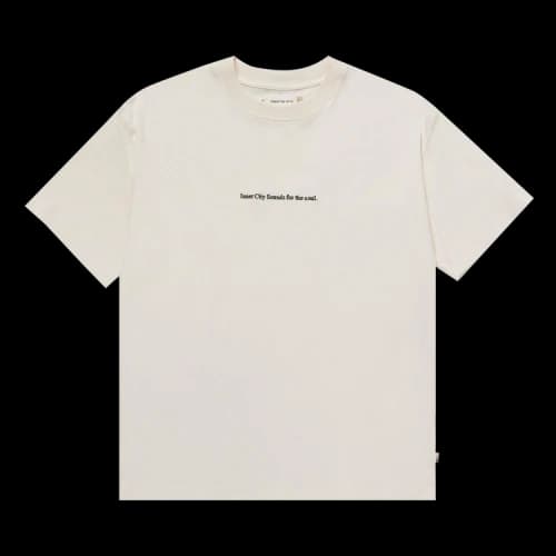 Honor The Gift Records Oval Logo T-Shirt 'Cream'