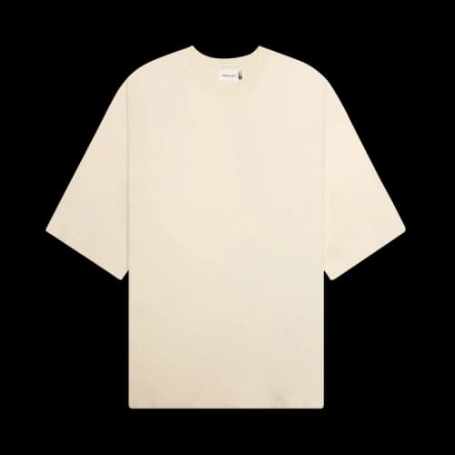 Honor The Gift Crest Logo Box Tee 'Cream'