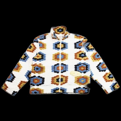 Honor The Gift Textured Full Zip 'Cream'