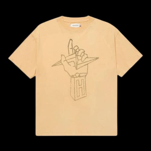 Honor The Gift Lightning Hand T-Shirt 'Yellow'