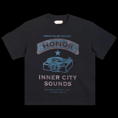 Honor The Gift Honor Records Tee 'Black'
