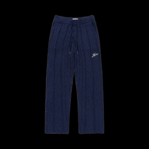 Honor The Gift Cable Knit Leisure Pant 'Navy'