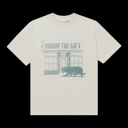 Honor The Gift Panther Barbershop Tee 'Bone'