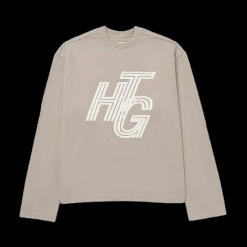 Honor The Gift Terry Crewneck 'Stone'