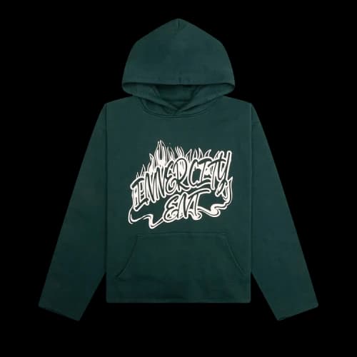 Honor The Gift Fire Hoodie 'Green'