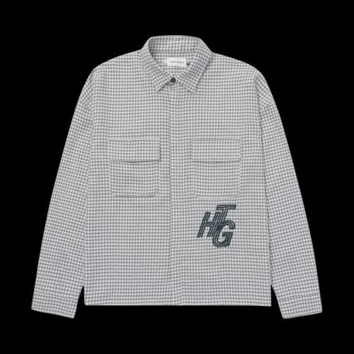 Honor The Gift Houndstooth Cover Shirt 'Grey'
