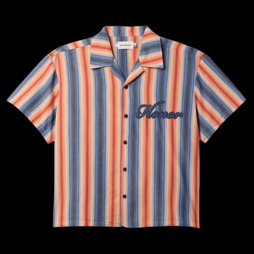 Honor The Gift Auto Shop Camp Shirt 'Blue'