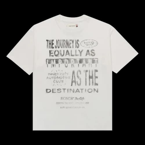 Honor The Gift Travelled Journey Tee 'White'