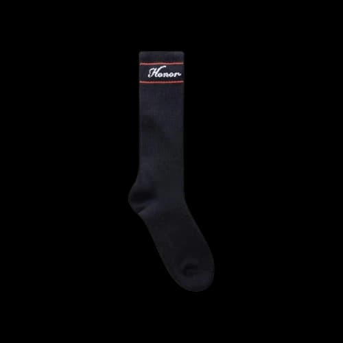 Honor The Gift Honor Striped Ribbed Sock 'Black'