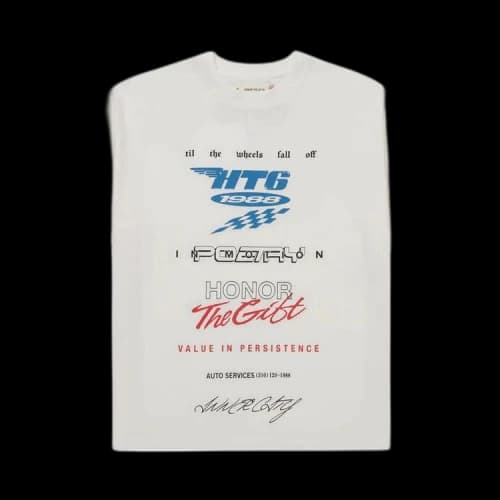 Honor The Gift Persistence Race Tee 'White'