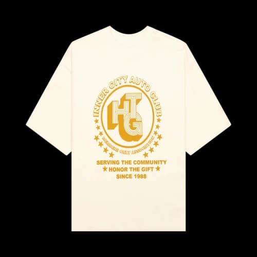 Honor The Gift Association Herringbone Crew 'White'