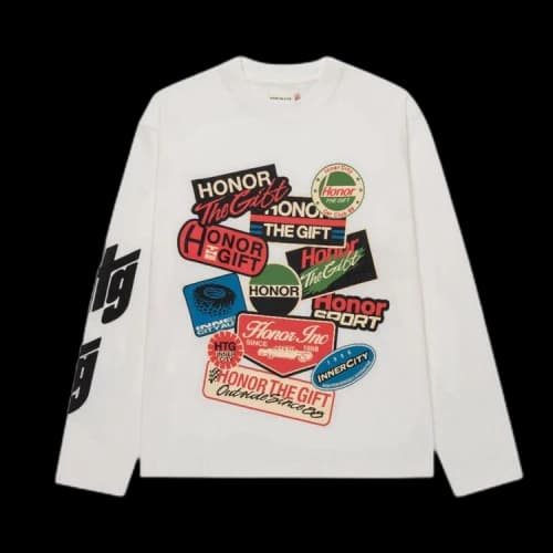 Honor The Gift Fuel Long-Sleeve Tee 'White'