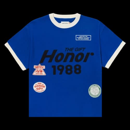 Honor The Gift Multi Box Tee 'Blue'