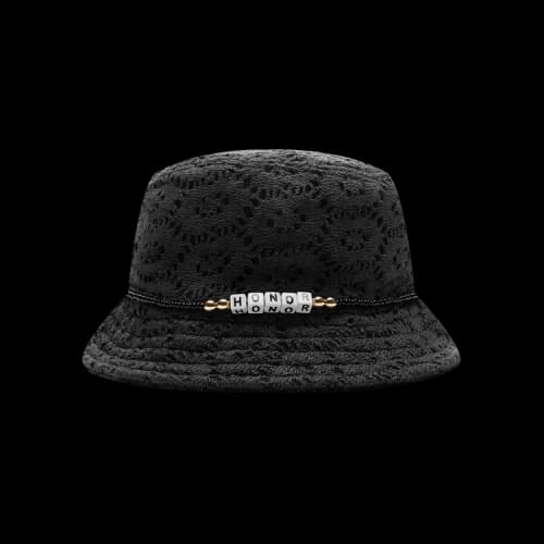 Honor The Gift Friendship Crochet Bucket Hat 'Black'