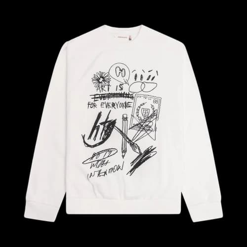 Honor The Gift Quick Sketch Crewneck 'Bone'