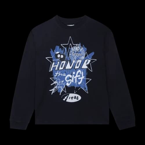 Honor The Gift Pop Art Long-Sleeve 'Black'