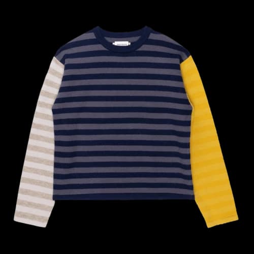 Honor The Gift Multi Stripe Crew 'Navy'