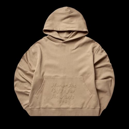 Honor The Gift Reverse Hoodie 'Pebble'