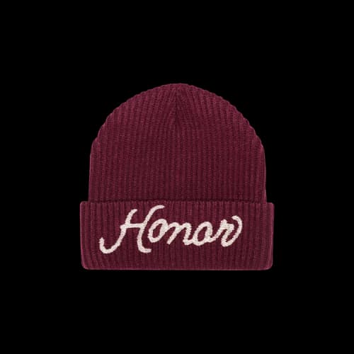 Honor The Gift Honor Heavy Knit Beanie 'Berry'