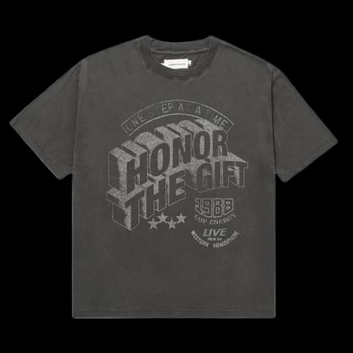Honor The Gift Raw Energy T-Shirt 'Black'