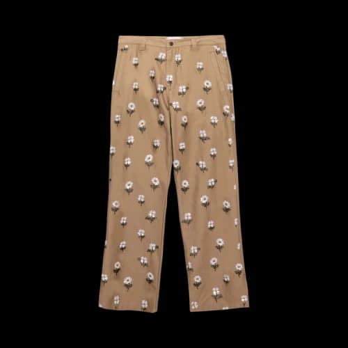 Honor The Gift Flowers Beaded Pants 'Taupe'